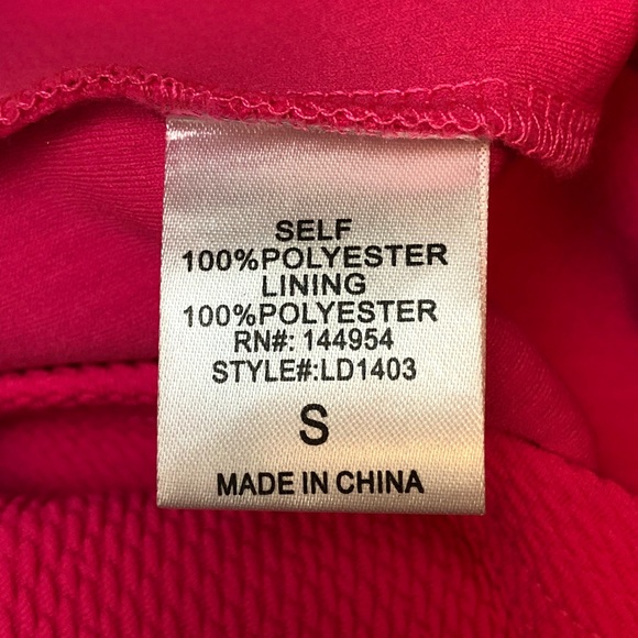 🆕 Luxxel neon pink lace flare mini dress - Picture 6 of 6